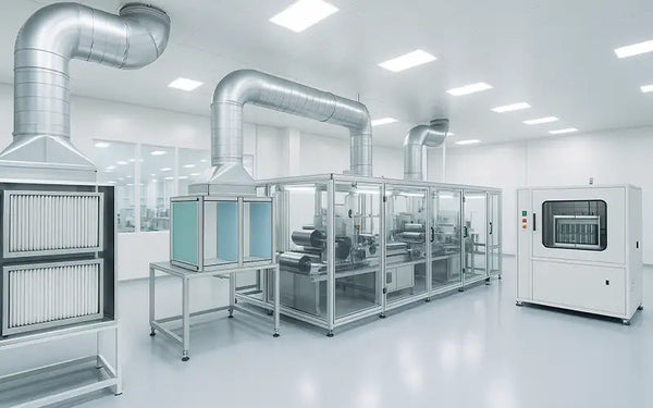 Air Filtration for Lithium Battery Production Safety