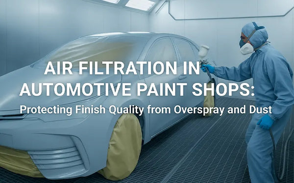 Air Filtration in Automotive Paint Shops: Protecting Finish Quality from Overspray and Dust