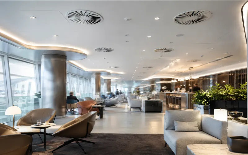 Airport Lounges and Waiting Areas: Cleaner Air and Passenger Comfort