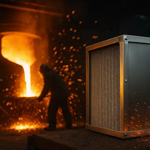 High-Temperature HEPA Filters: Applications in Metalworking and Foundries