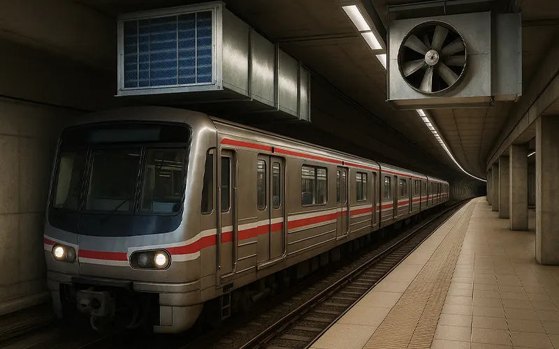 How HVAC Filters Improve Air Quality in Subway & Metro Stations