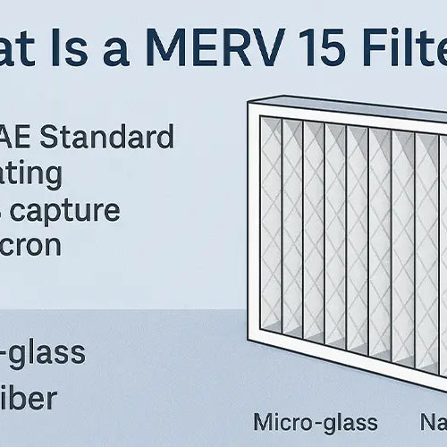 MERV 15 Filters Explained: Near-HEPA Performance in Standard HVAC