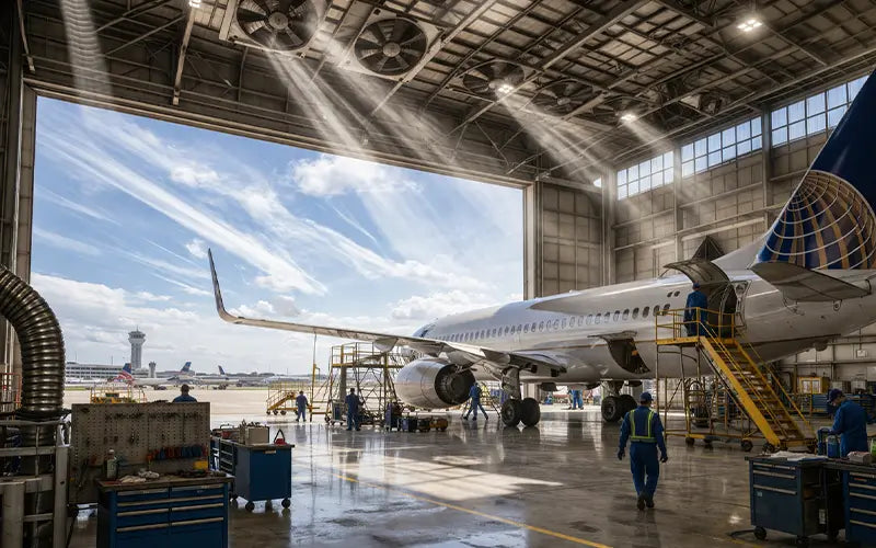 Air Quality Challenges in Aircraft Maintenance Hangars