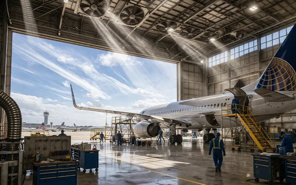 Air Quality Challenges in Aircraft Maintenance Hangars