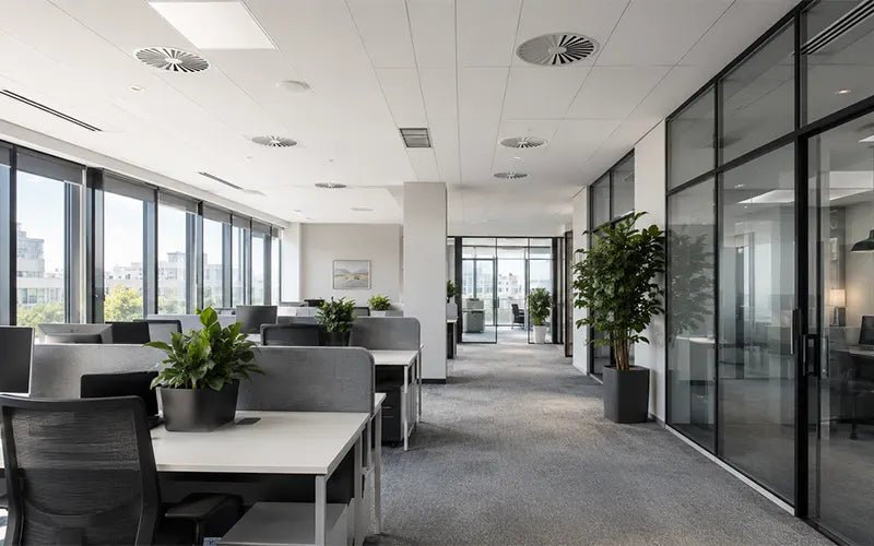 Air Filtration for Office Buildings: Balancing IAQ, Pressure Drop, and Energy Use