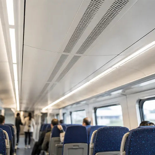 HVAC Filters for Train Carriages: Compact Design and Stable Airflow