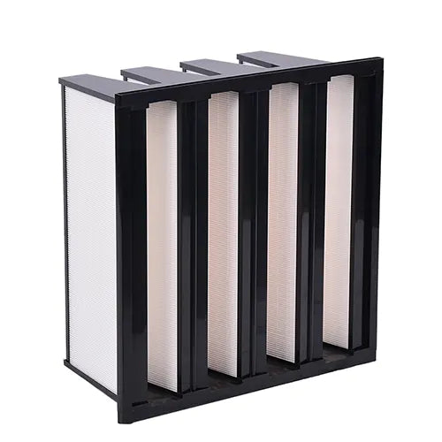 Compact V-bank Filter