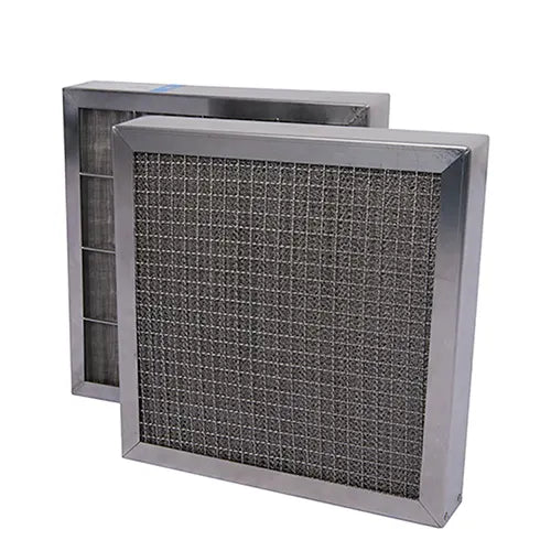 Metal plank filter mesh