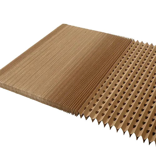 Paper filter media for paint booth