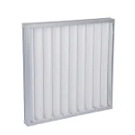 Washable panel air filter