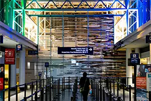 Air Filtration for airport-security checkpoint