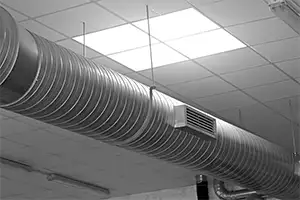 Air filtration for office buildings - hvac system