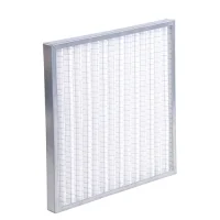 Pleated panel filter